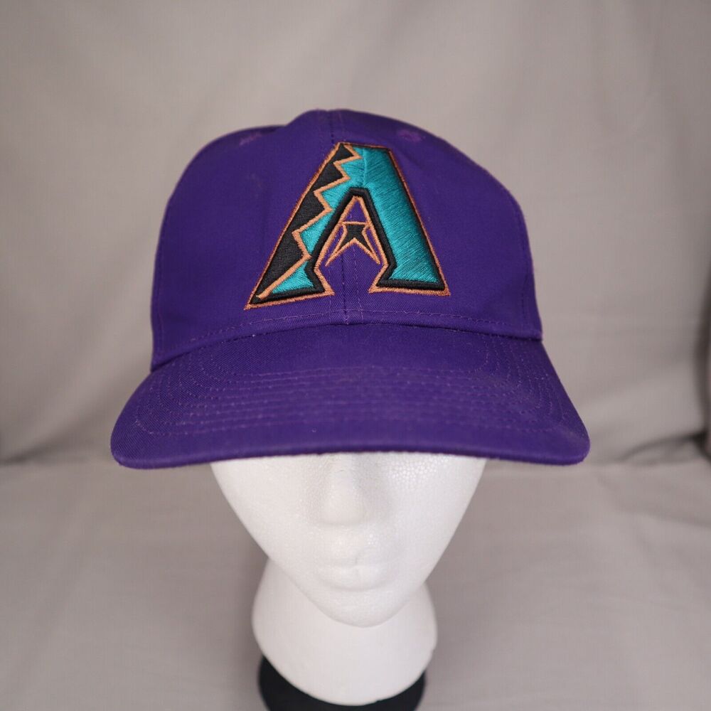 Vintage OC Sports MLB Arizona Diamondback Purple Baseball Adjustable Hat Cap
